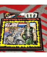 2002 GI Joe vs. Cobra ~  2 Decks Playing Cards In Collectible Tin New - £11.52 GBP