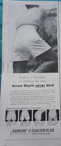 Arrow Underwear Magazine Print Advertisement 1950s - $3.99
