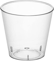 Party Essentials 50 Count Hard Plastic Shot Glasses, 1-Ounce, Clear - £15.17 GBP