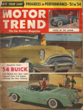 Motor Trend - February 1954 - Sunbeam Alpine, Triumph TR-2, 1936 LINCOLN-ZEPHYR - $3.98
