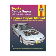 Toyota Celica Supra 1979 Thru 1992 All Models Automotive Repair Manual Chilton - £40.38 GBP