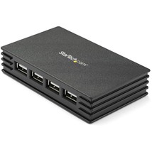 StarTech.com 4 Port Compact Black USB 2.0 Hub - Bus-powered or with Included Pow - £31.81 GBP