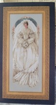 Vtg Lavender &amp; Lace White Lace Cross Stitch Chart Marilyn Leavitt-Imblum Bride - £5.19 GBP