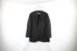 Vintage 60s H Freeman &amp; Sons Mens 39R Wool 3 Button Suit Coat Jacket Gre... - £61.91 GBP