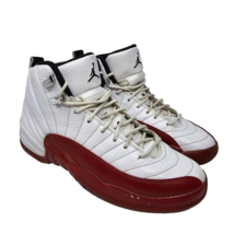 Nike Air Jordan 12 Retro Cherry 2009 153265-110 Size 6.7Y Basketball Sneakers - £49.98 GBP