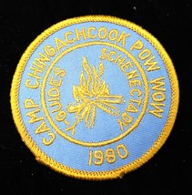 Vtg Camp Chingachcook Pow Wow Schenectady NY Y-Guides 1980 Patch NOS Rar... - $14.99