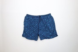 Vintage 90s Streetwear Mens Large Faded Paisley Lined Above Knee Shorts ... - $39.55