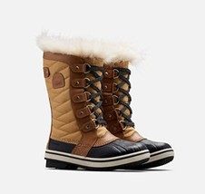 Sorel  Size 1 Youth Unisex Tofino II Waterproof Boot  Curry/ Elk NEW WITH BOX  - £47.33 GBP