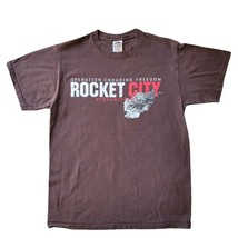 Operation Enduring Freedom Hard Veteran Rocket City Brown TShirt Size Me... - $9.89