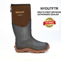 Dryshod Size 7-16 Haymaker Men&#39;s Hi Brown Hard-Working Farm Boot HAY-MH-BR - £121.88 GBP
