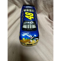 Jimmie Johnson action series1/24 scale#48 Lowe’s Looney Tunes Stock Car ... - £18.50 GBP