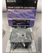 (NEW) Vintage Sony EXR-10 FM/AM Cassette Stereo Car Radio - €216,22 EUR