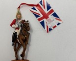 British Heritage Royal Life Guard On Horse 5&quot; Ornament VTG 2002 DMA with... - £13.89 GBP