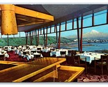 Cliff House Restaurant Dining Room Tacoma Washington WA UNP Chrome Postc... - £2.10 GBP