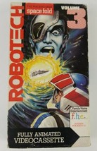 Robotech VHS The Macross Saga Space Fold Vol 3 Vintage Animation 1986 Movie - £7.47 GBP