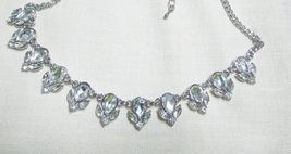 Charming Charlie Rhinestone Necklace 18-20&quot; - £6.38 GBP