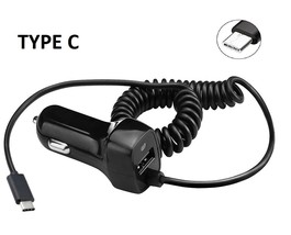 Type C Car Charger Type-C with USB Port For Samsung Galaxy S10 Lite SM-G770F - £7.87 GBP