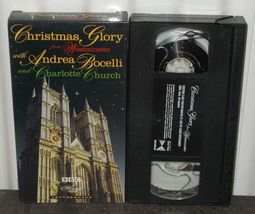 Andrea Bocelli &amp; Charlotte Church Christmas Glory from Westminster BBC V... - $8.88
