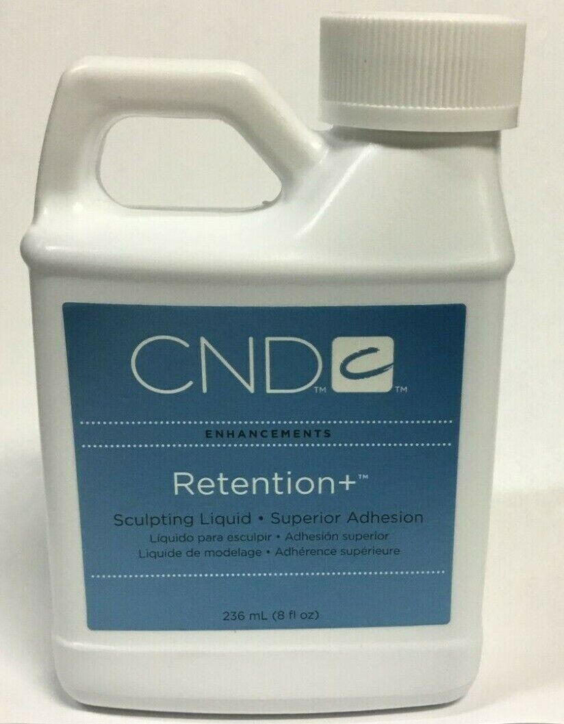 CND Retention+ Sculpting Liquid 8oz 236mL Superior Adhesion No Primer Required. - $35.44