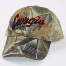Georgia Embroider Baseball Hat Cap Adjustable One Size Fits All  Leaves ... - $12.46