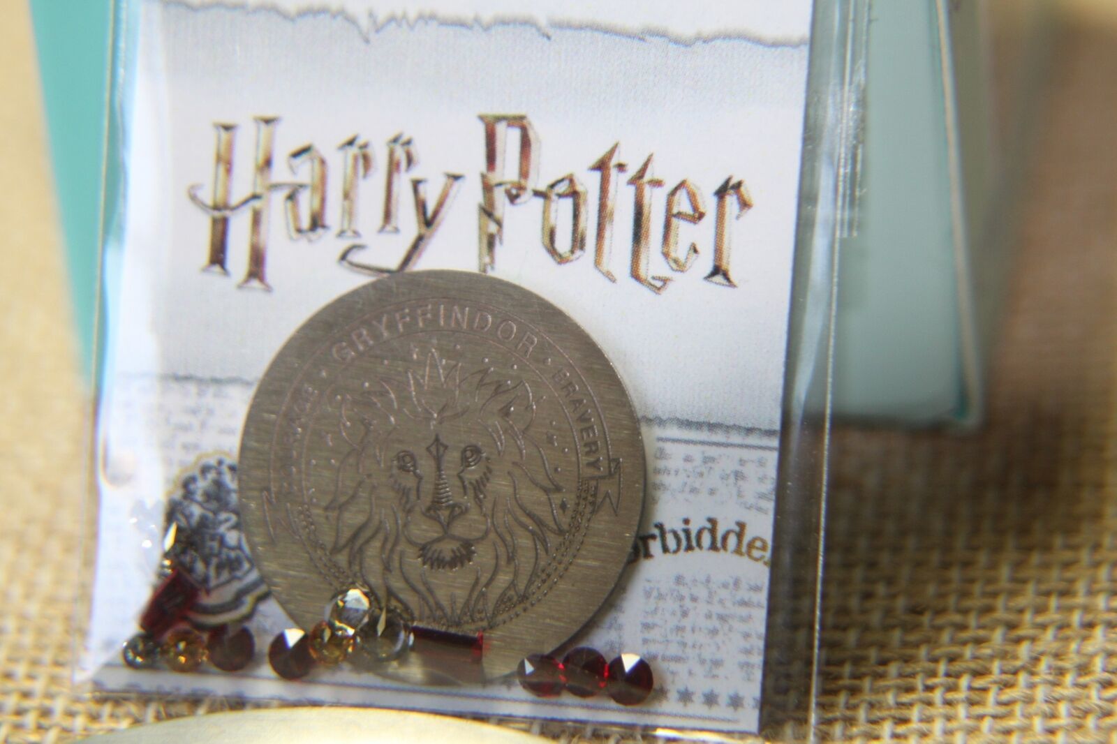 Primary image for Origami Owl Harry Potter Plate & Stardust Set (new) GRYFFINDOR