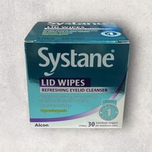 1 x Systane Lid Wipes Eyelid Cleanser Gentle Formula, 30ct Individual Wipes 1/27 - £27.38 GBP