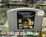 Perfect Dark N64 (Nintendo 64, 2000) Authentic Tested! - £17.15 GBP