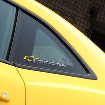 2Pcs Car Styling Side Window Body Sticker Decal  Edition For Cruze Captiva tti A - £93.58 GBP