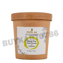 Mitti Se Natural Dish Wash Powder Natural, Vegan &amp; Non-Toxic, Eco-Friendly 380g - £27.46 GBP