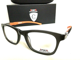New Charriol Sport SP 23049 SP23049 C5 52mm Black Men&#39;s Eyeglasses France - £128.99 GBP