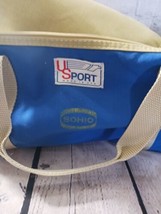 Vtg 80s SOHIO Handled Canvas Duffel Duffle Bag US Sport Gas Oil Advertis... - £27.25 GBP
