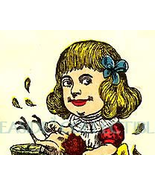 1890s JOVIAL FAMILIES Childrens GAME Card MISS DUCKSEYE - £8.64 GBP