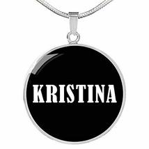 Kristina v02 - Luxury Necklace Personalized Name Gifts - £32.08 GBP