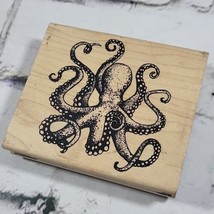 Stampabilities Octopus Rubber Stamp 4&quot;  - £8.87 GBP