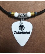 Handmade Tokio Hotel Aluminum Guitar Pick Necklace - $14.52