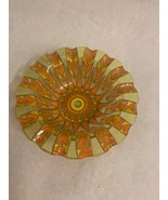 Vintage Fused Art Glass Decorative Bowl or Ashtray by Higgins, circa 1950&#39;s - £132.33 GBP