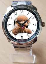 Love My Poodle Pet Dog Beautiful 2 Unique Wrist Watch Sporty - £27.97 GBP
