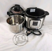 Instant Pot 6 Quart “IP-DUO60 V2” Pressure Cooker Stainless Steel - £36.19 GBP