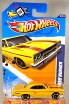 2012 Hot Wheels Walmart HW Banner #89 Muscle Mania-Mopar &#39;70 ROAD RUNNER... - £9.58 GBP