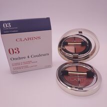 Clarins Ombre 4 Couleurs 4 Eyeshadows Intense Long Lasting 03 FLAME GRAD... - $10.34