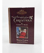 Hallmark Keepsake Ornament Twas the Night Before Christmas Santa Claus 2001 - £9.47 GBP
