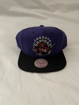 Toronto Raptors Hat Snapback Cap Mens Purple Black Mitchell N Ness - KG13 - €21,36 EUR