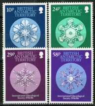 ZAYIX - British Antarctic Territory / BAT 133-136 MNH Snowflakes 020123S42 - £3.27 GBP