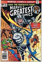 Marvel&#39;s Greatest Comics #65 ORIGINAL Vintage 1976 Fantastic Four  - £7.77 GBP