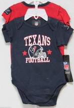 NFL Houston Texans Onesie Set of 2 Football First; Nap Later! 18M by Gerber - £21.08 GBP