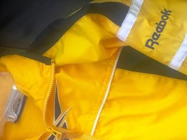 Reebok Kids Toddler Track Jacket Black & Blue & Yellow Size 2T, Nwot - $9.00