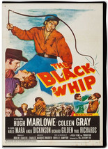 The Black Whip 1956 DVD - Hugh Marlowe, Angie Dickenson, Coleen Gray, Adele Mara - £9.17 GBP