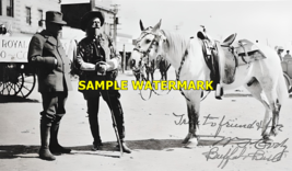 Buffalo Bill Cody Photo signed Never-before-seen -B6 - £1.45 GBP