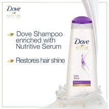 Dove Daily Shine Shampoo 180ML for Damaged or Frizzy Hair Shampoo Men & Women - $20.68