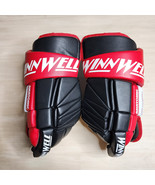 WINNWELL WFD 1440 Hockey Gloves 13&quot; Anatomic Air Ported Slashguard Clean - $176.42 CAD